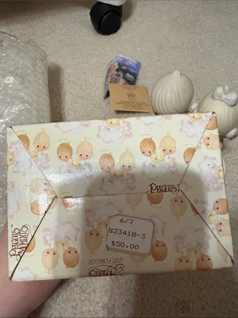 Precious Moments Figurine 1st Anniversary E-2854
